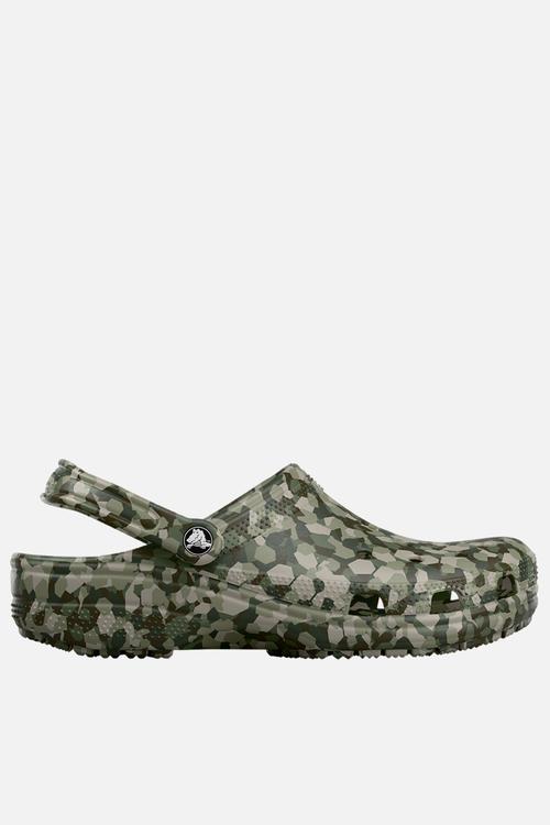 Classic Confetti Clog - Army Green/Multi
