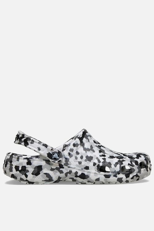 Classic Confetti Clog - Black/White