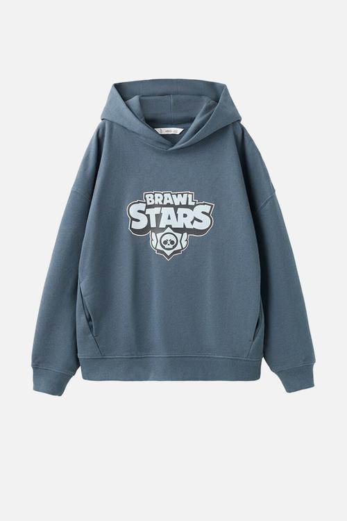 Sweatshirt BRAWLEG - Medium Blue