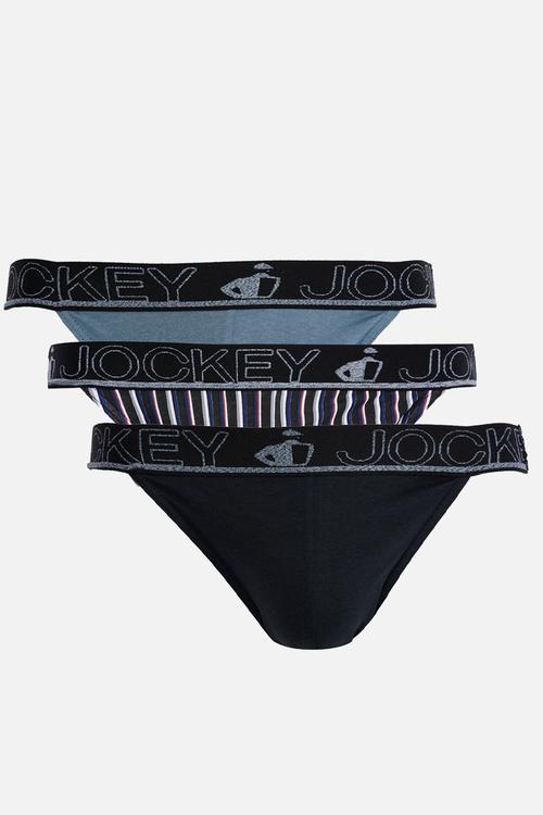 3 Pk Fancy Tanga -Stripe
