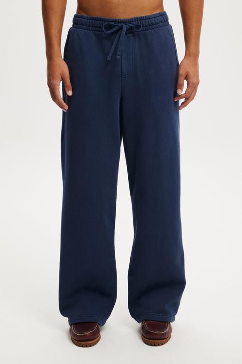 Super Baggy Track Pant - Indigo Wash