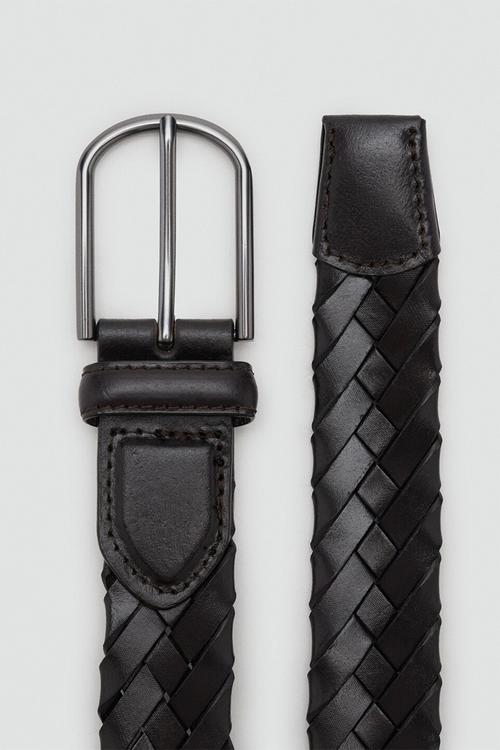 Belt braid - Dark Brown