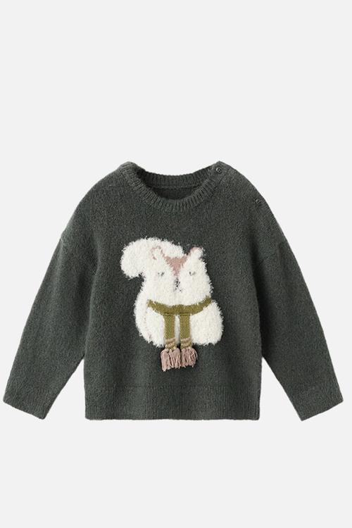 Sweater TEDDY - Dark Green