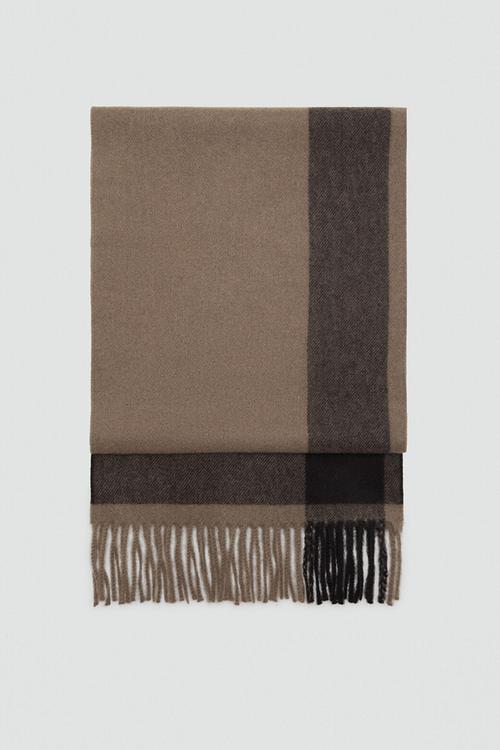 Scarf Lines - Brown