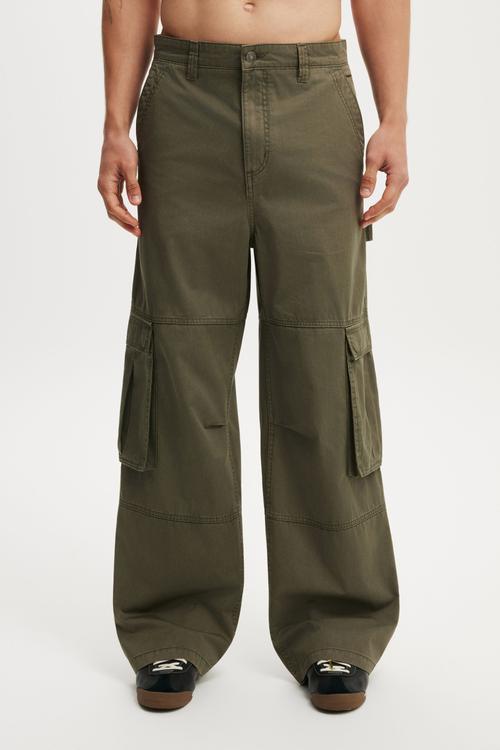 Super Baggy Cargo Pant - Military