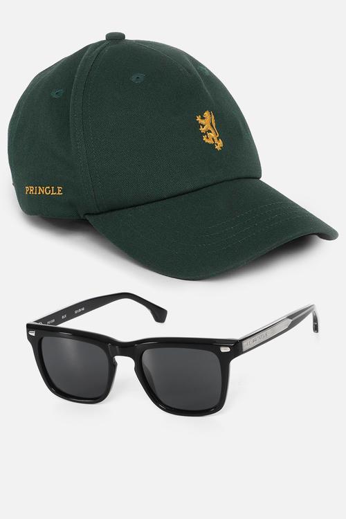 Pringle Polarized Sunglasses Gift Set 52mm - Shiny Black