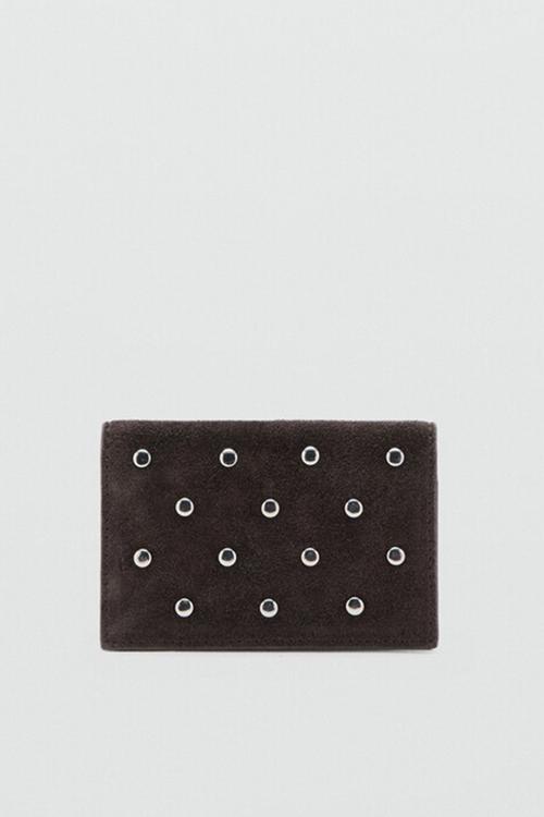 Sandra card holder - dark brown