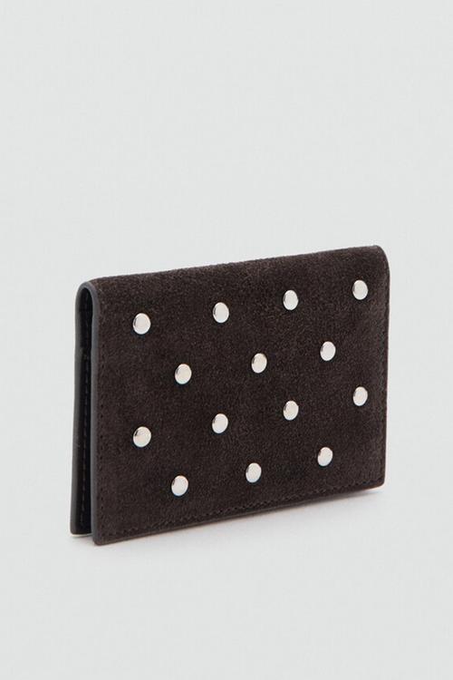 Sandra card holder - dark brown