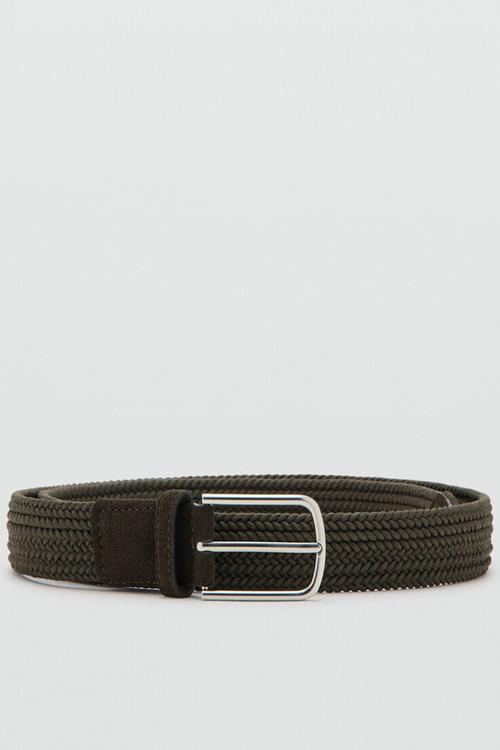 Mango Belt Elastic - Khaki