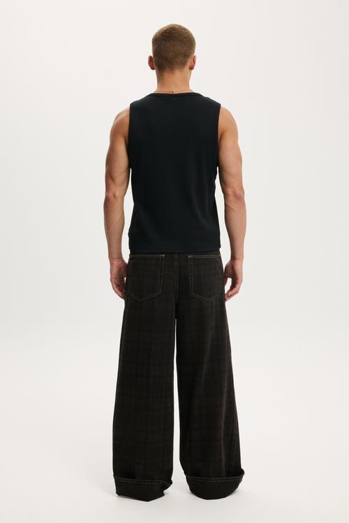 Super Baggy Jean - Deceiver Overdye Check