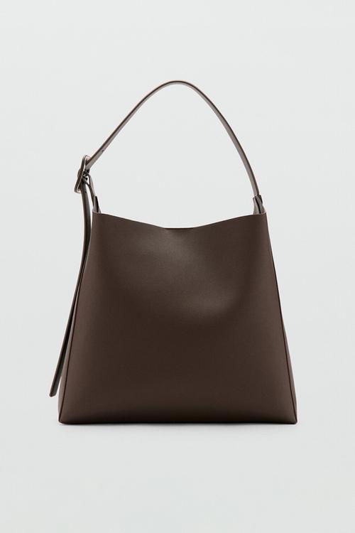 Winnie shoulder bag - dark brown