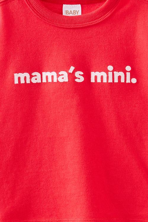 Bobbi Short Sleeve Graphic Tee - Varsity Red/Funday