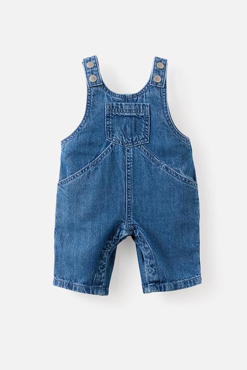 Aspen Denim Overall - Burleigh Blue Wash