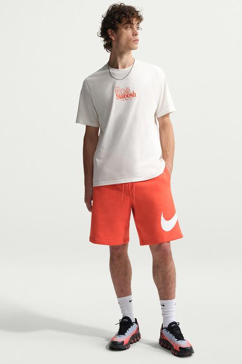 NSW Loose Cafe Swoosh T-Shirt - White