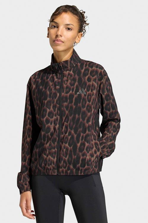 We 3S Aop Jkt - Brown