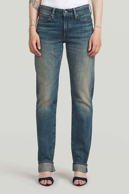 Lennoxx Slim Straight TU Wmn - Antique faded blueschist
