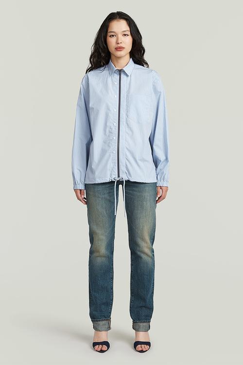 Lennoxx Slim Straight TU Wmn - Antique faded blueschist