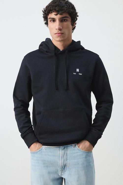 Sweatshirt Paris 75009 Hoody - Navy