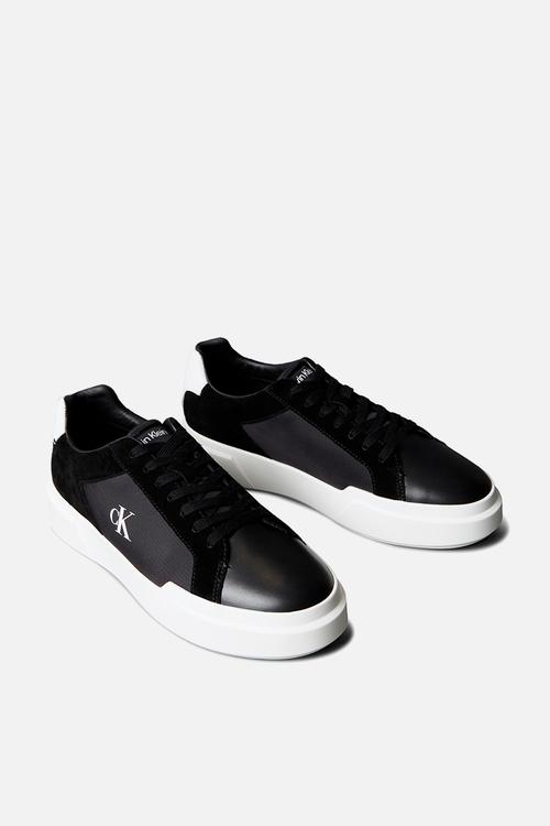 Chunky Cupsole Laceup - Black Bright White