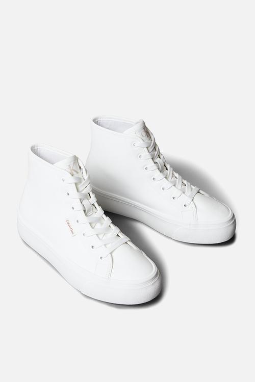 Vulc Flatf High Top - Triple Bright White