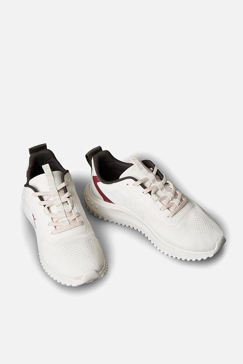 Eva Runner Drawstring - Lily White Beluga New Maroon