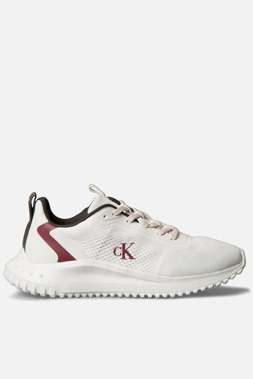Eva Runner Drawstring - Lily White Beluga New Maroon
