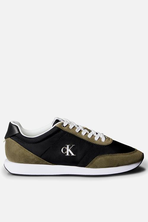 Retro Runner - Black Capers Bright White