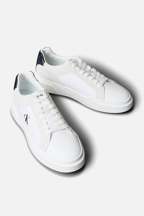 Chunky Cupsole Laceup - Bright White Black