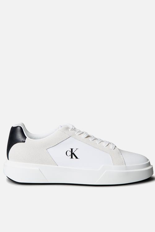 Chunky Cupsole Laceup - Bright White Black