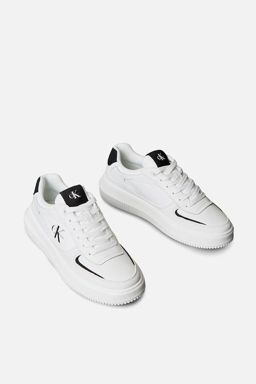Chunky Cupsole Low - Bright White Black