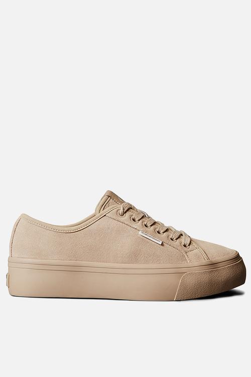Vulc Flatform Lace Up - Grey Mink