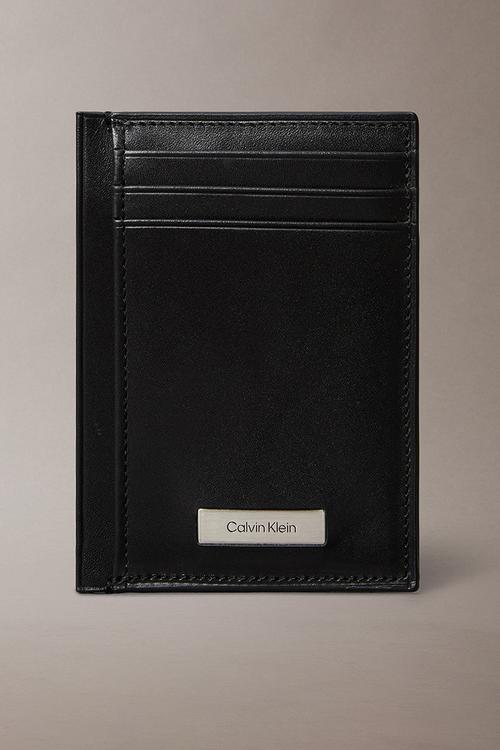 Plaque Card Case - Black