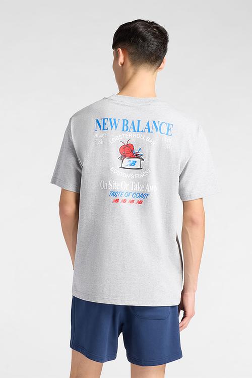 Lobster Roll T-Shirt - Grey