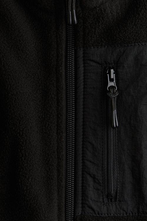 Fleece jacket - black