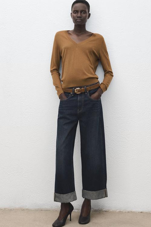 Sweater luccav - medium brown