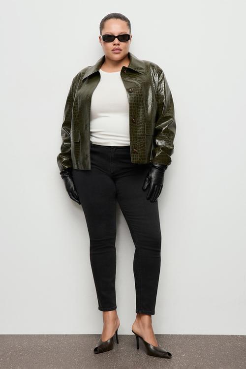 Plus jeans newisa - black