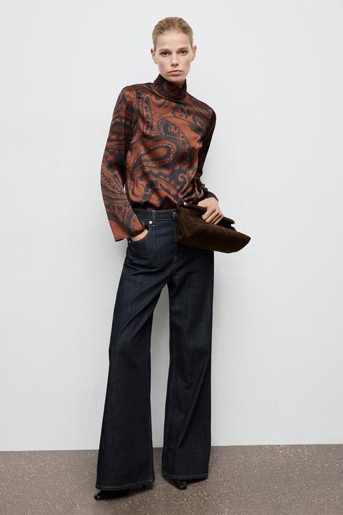 Blouse matilda - medium orange