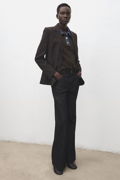 Sweater abril - dark brown