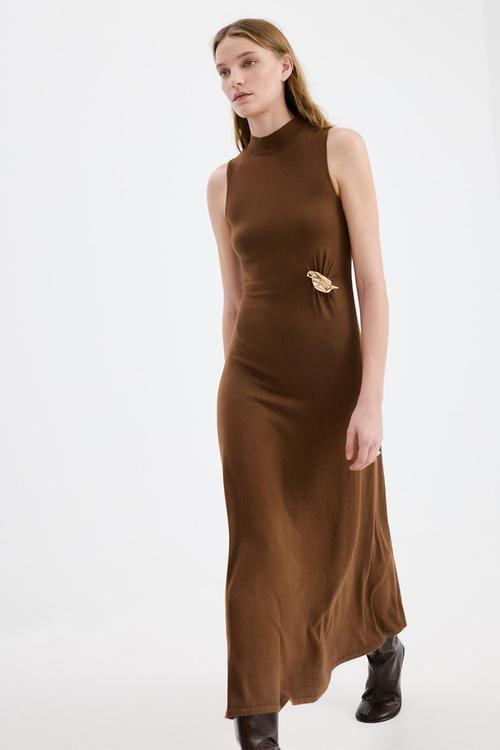 Dress carrion - dark brown