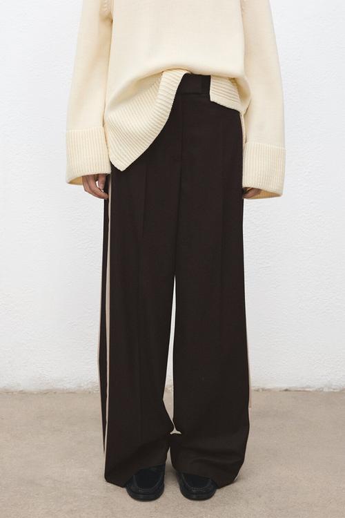 Trousers fatima - dark brown