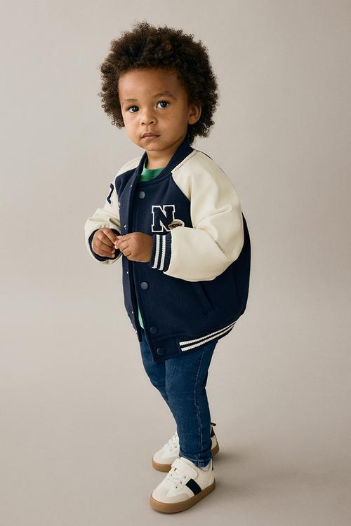 Baseball jacket - navy blue/n