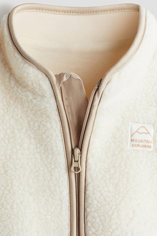 Teddy jacket - cream