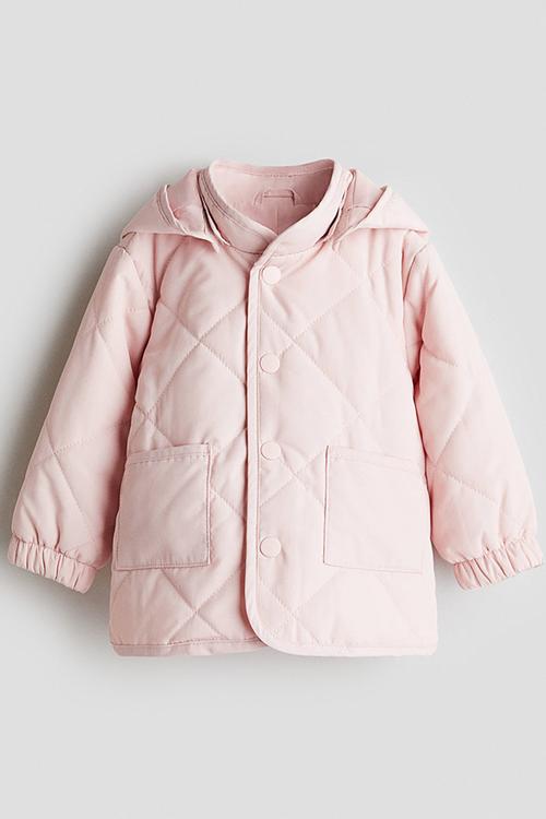 Quilted jacket - light pink 