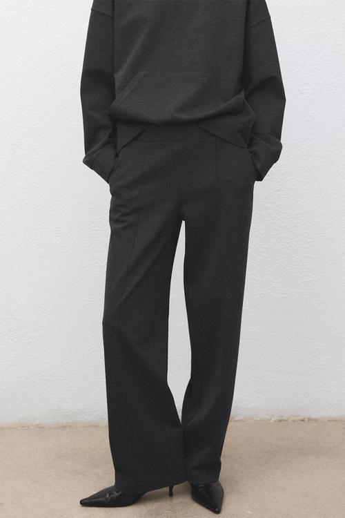 Trousers wasabi - medium gray