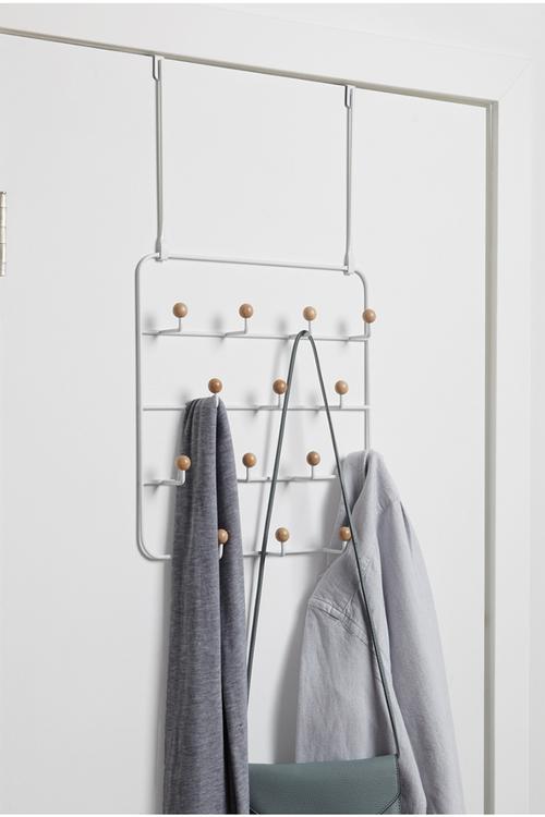 Estique over-the-door multi organiser - white