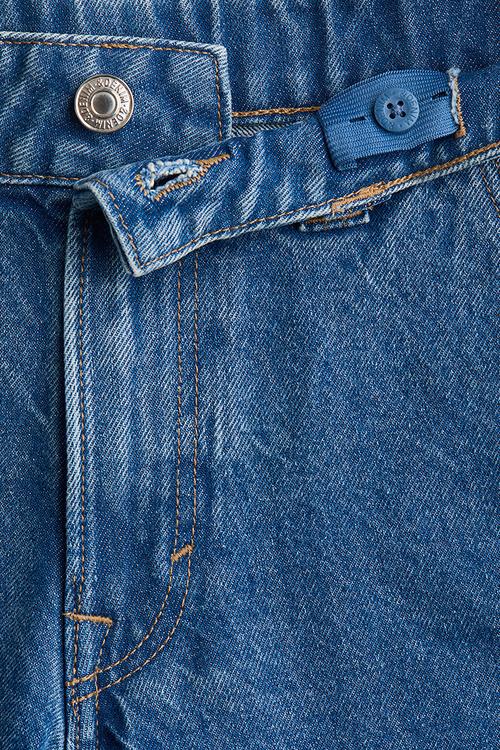 Loose-fit carpenter shorts - denim blue