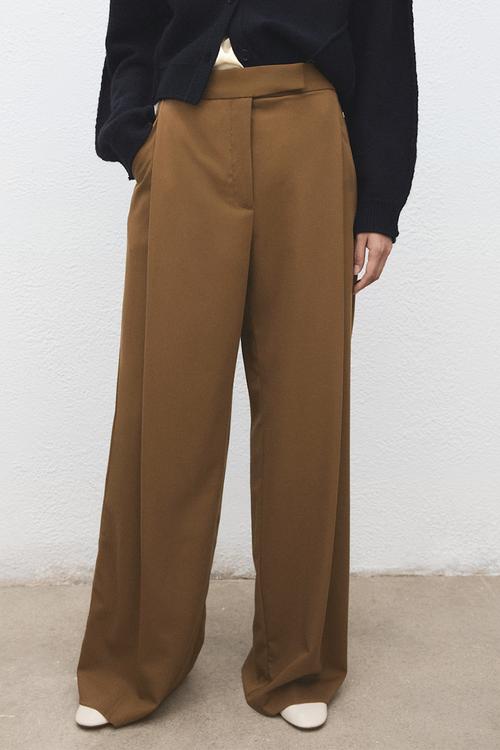 Trousers milo - medium brown