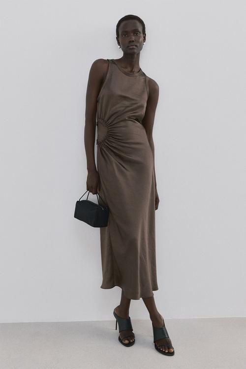Dress kirsten - medium gray