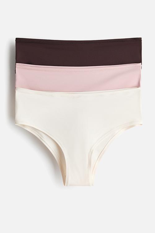 3-Pack microfibre hipster briefs - multi
