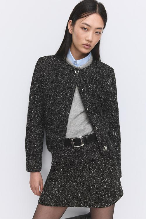 Jacket melca - black
